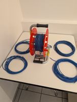 Bobina con cavi audio
