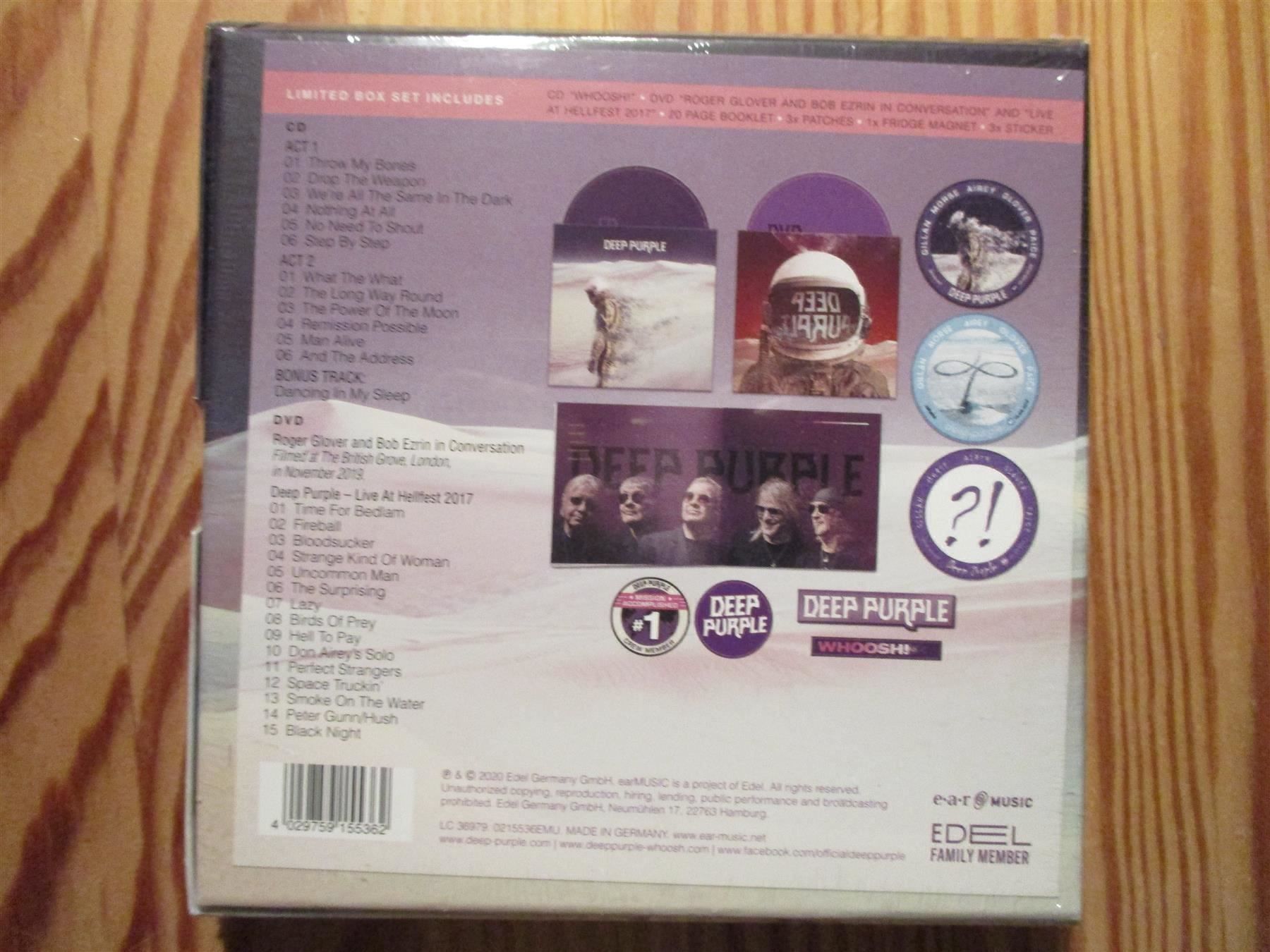 CD: Deep Purple: Whoosh! – Nuovo e nell'imballaggio originale da Liestal venduto da Disc-Point 2
