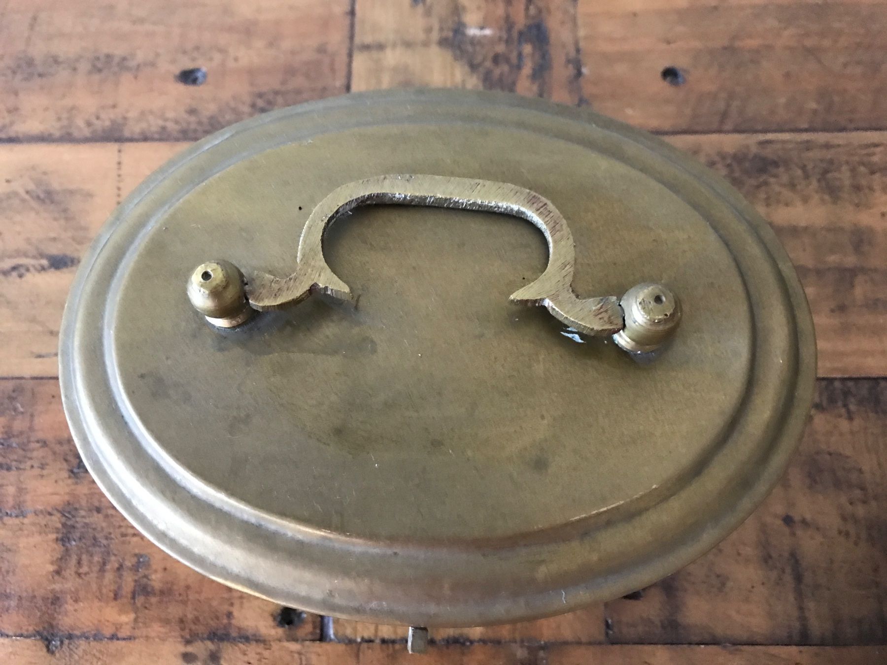 Pots: Alte Messingdose – D'occasion à Rapperswil SG par cosiba01 2