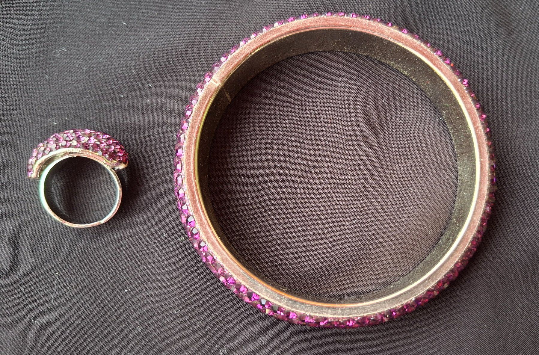 Sonstiger Schmuck: Armreif und Fingerring violet – Neu (gemäss Beschreibung) aus Niederweningen von dan_s2nx 2