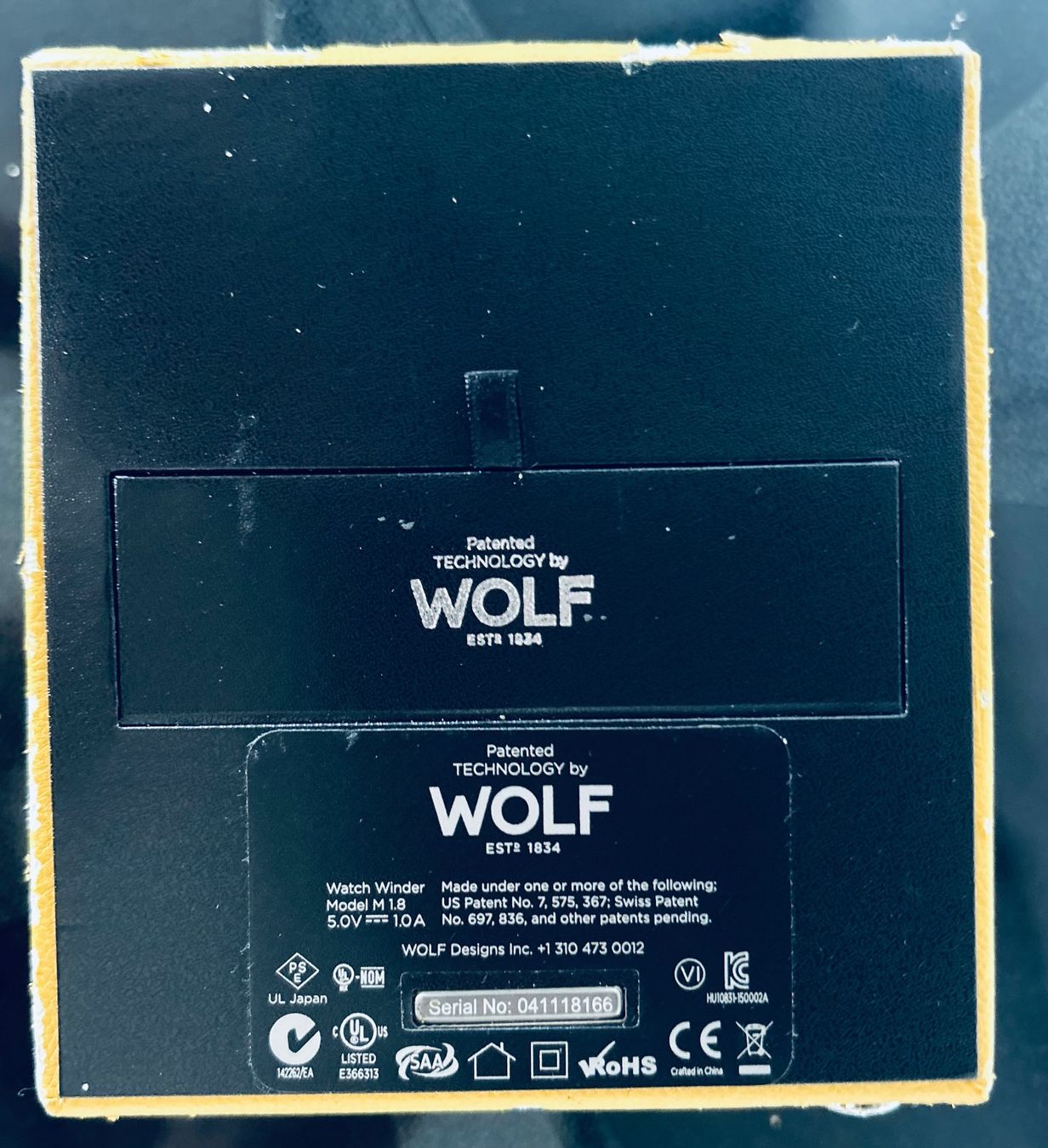 Montres: Uhrenbeweger WOLF. Watch Winder CUBE – D'occasion à Bülach par Snip4u 7
