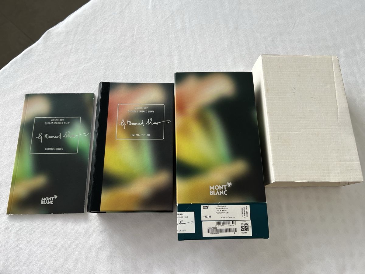 Montblanc Stifte & Marker: Montblanc Writers Edition G.B. Shaw NEU – Neu und originalverpackt aus Roggwil BE von and_sl26 3