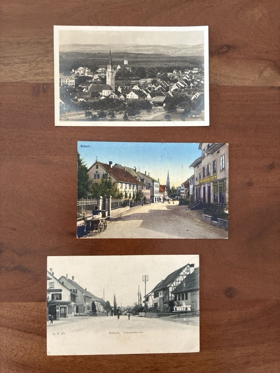 Cartes postales: 3 Ansichtskarten Schweiz von Bülach ZH – D'occasion à Oftringen par Cla.vD.74