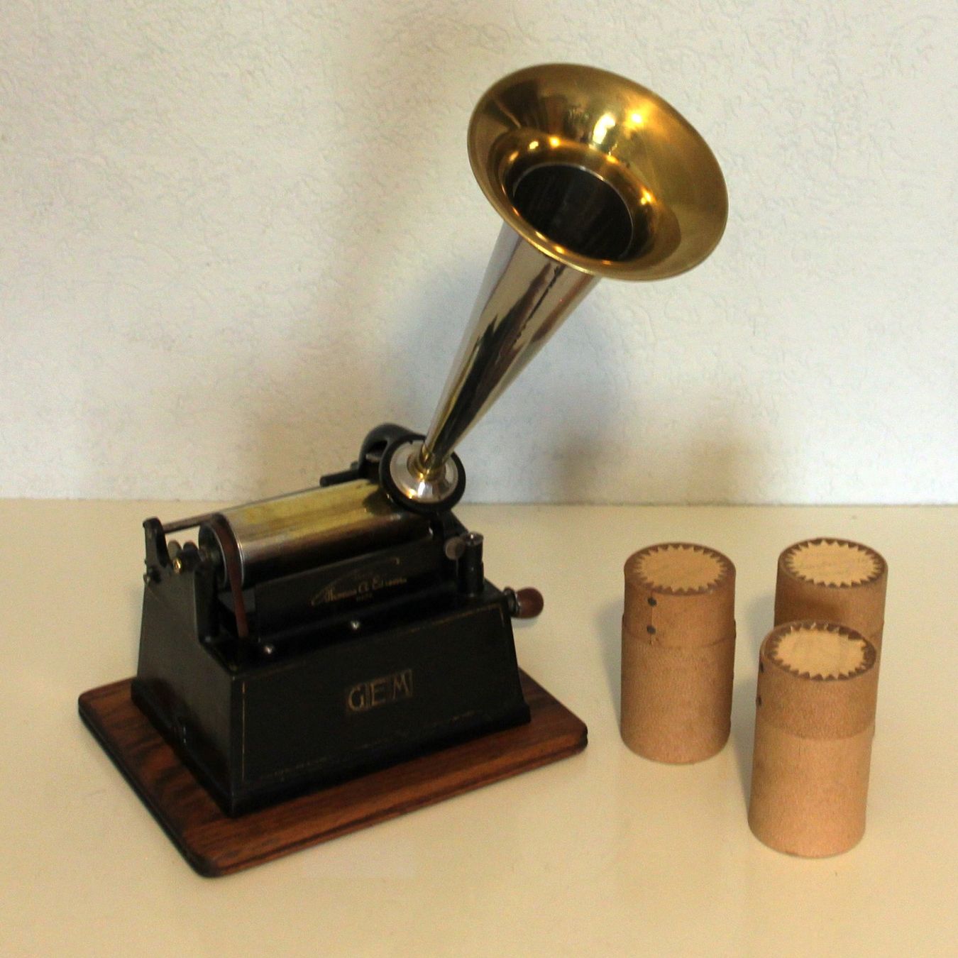 Plattenspieler: PHONOGRAPHE EDISON – Gebraucht aus Cernier von Oural1 8