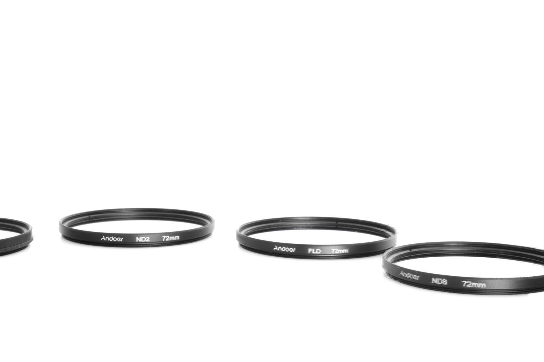Filtri: 4x Andoer 72mm Filter – Usato da Emmen venduto da chromaton 1