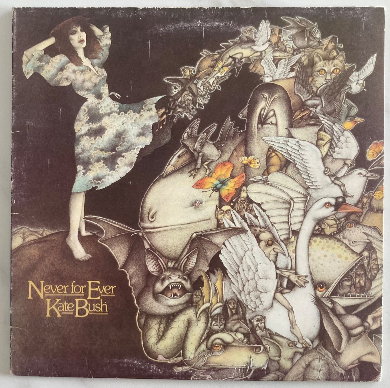 Dischi in vinile: KATE BUSH - NEVER FOR EVER – Usato da Poliez-Pittet venduto da Newtown-Records
