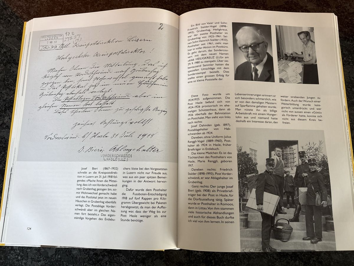 Libri: Buch Postboten Alter Zeiten Die Bergpoststellen im Entlebuch – Usato da Schlierbach venduto da Stee09 5