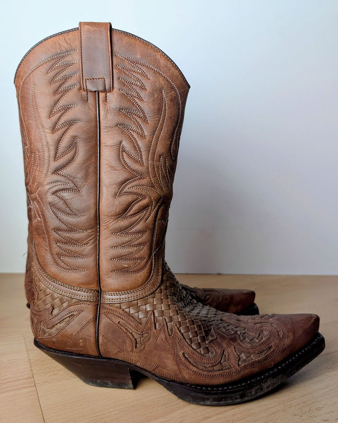 Sendra Scarpe da donna: Cowboystiefel Sendra, Grösse 38, braun, Leder – Usato da Flumenthal venduto da frfi 2