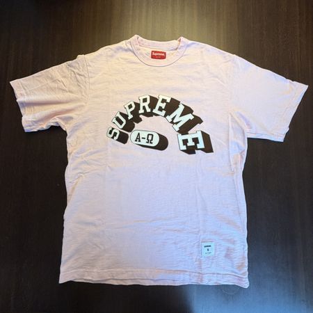 Supreme T-Shirt Rosa in S
