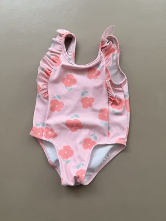 C&A Baby Girls' Swimsuit - 3-6 Months - Floral Design🌸