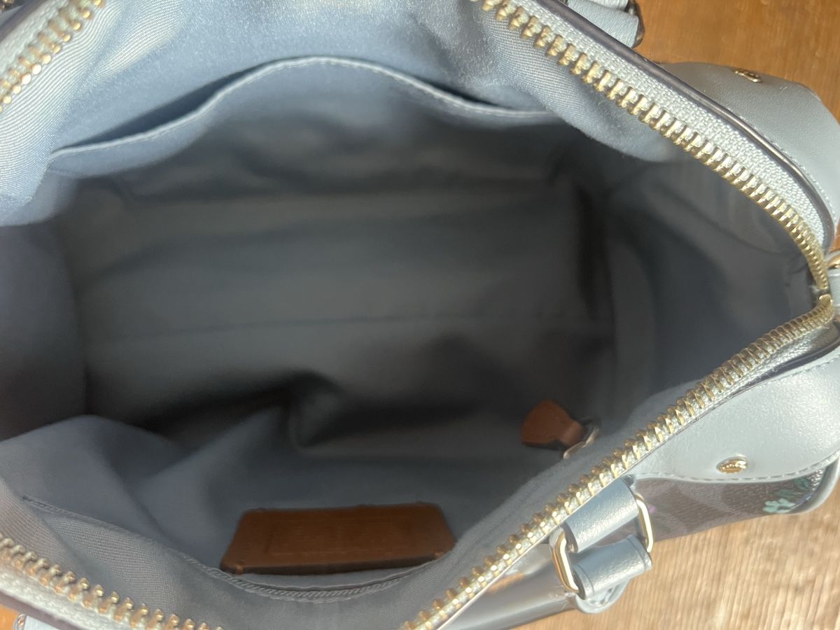 Coach Borse da donna: Sac à main Coach monogr. fleurs bleu clair cuir – Nuovo (secondo la descrizione) da Baulmes venduto da resel_.tm 7