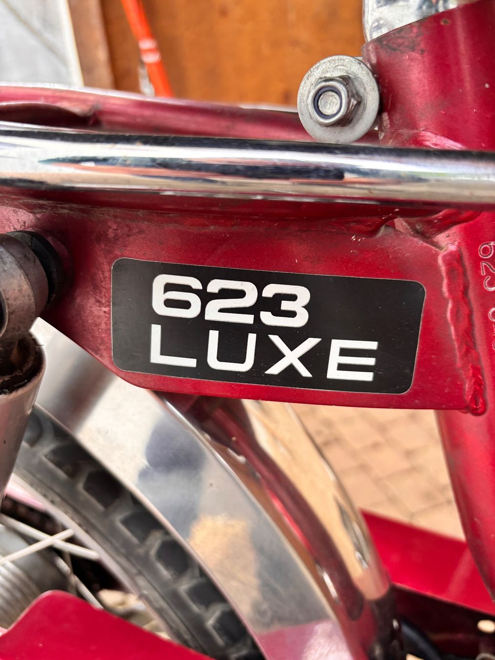Sachs Mofas: Sachs 623 CH Luxe Mofa rot – Gebraucht aus Uerkheim von Blume1976 4