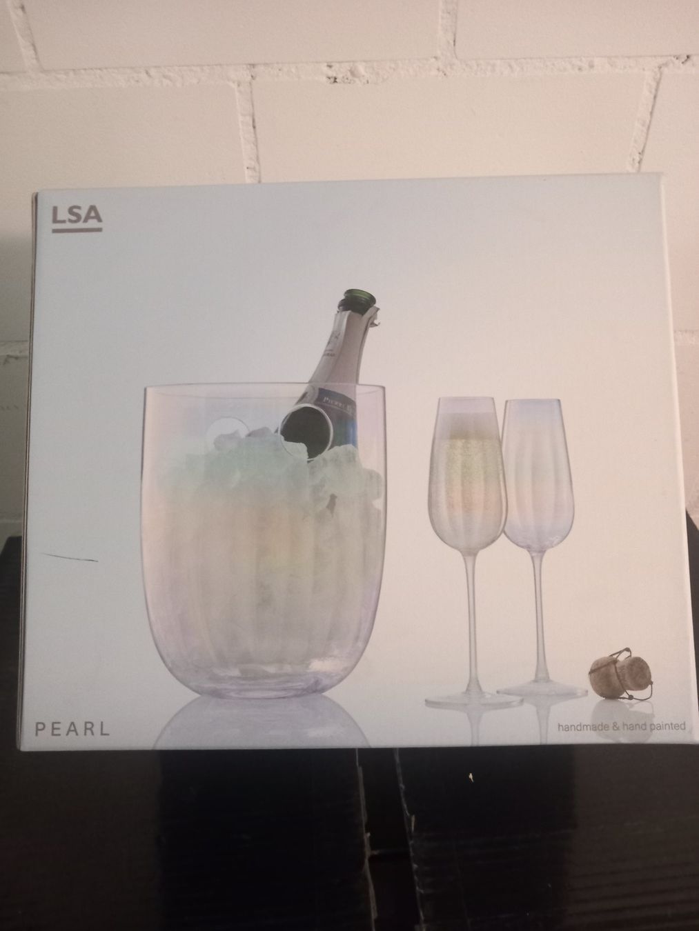 Verres: LSA International Chamgagner-Set Pearl 3 teilig – Neuf avec emballage d'origine à Thun par Beas-Allerlei