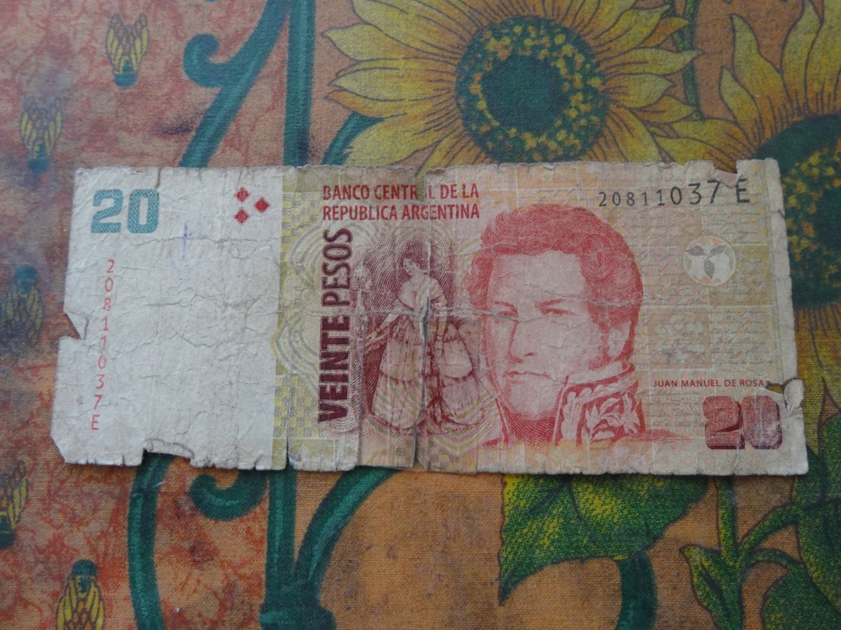 Banconote: ARGENTINE  20  Pesos  Billet – Usato da Romanel-sur-Lausanne venduto da Swift13