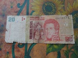 ARGENTINE  20  Pesos  Billet
