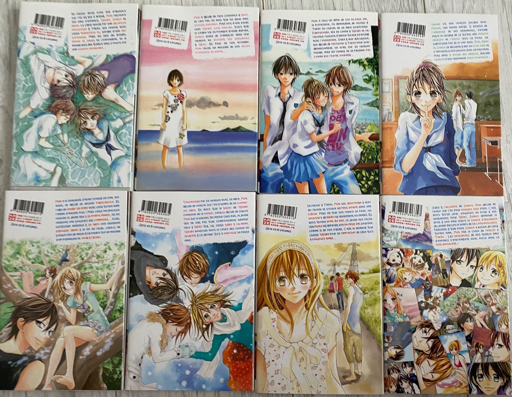 Fumetti: Manga -  Blue - numéros 1 à 8 série terminée – Nuovo (secondo la descrizione) da Geneveys-Coffrane venduto da Momoali 1