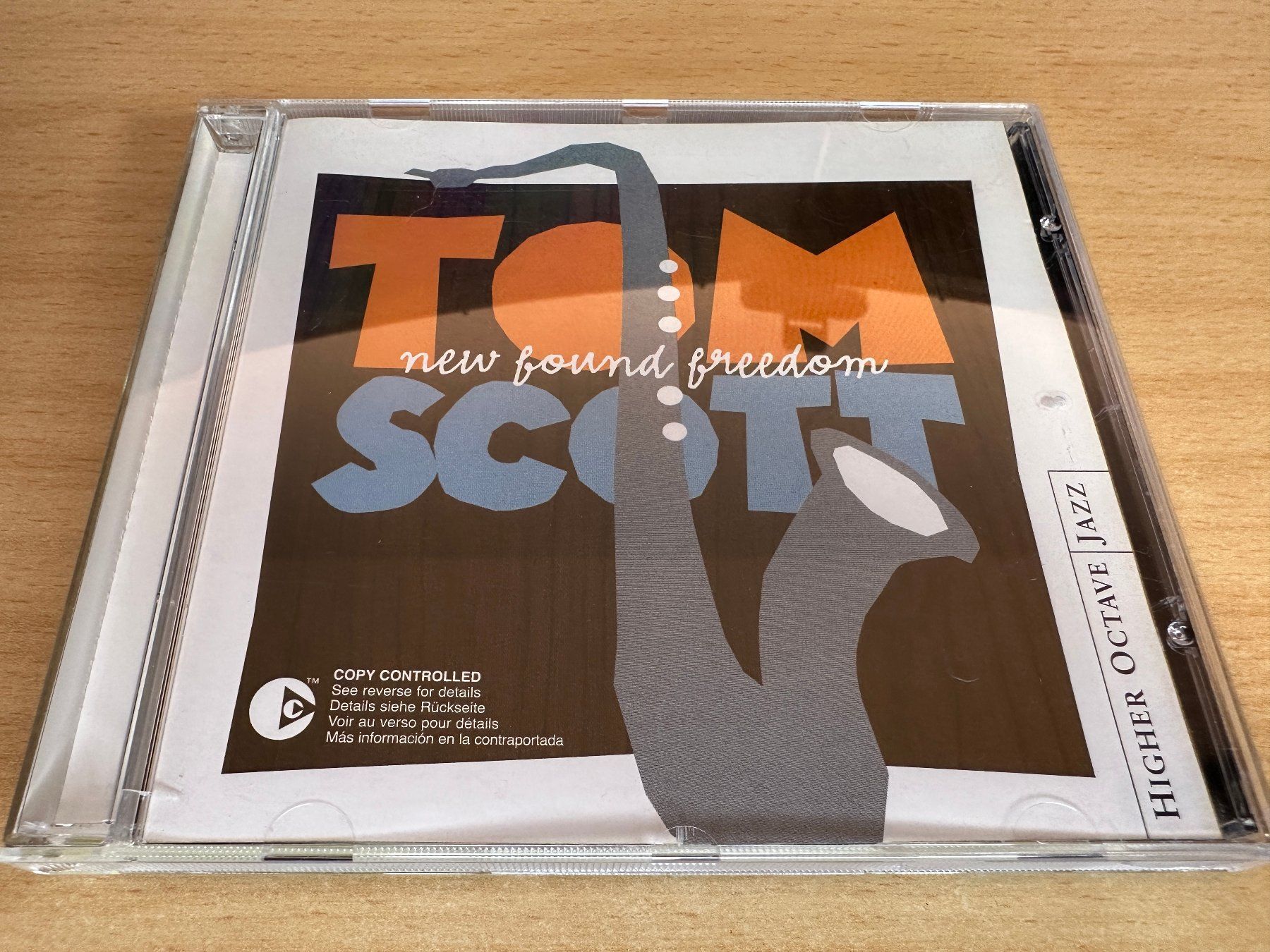CD: Tom Scott – New Found Freedom – Usato da Rikon im Tösstal venduto da Alpenmutz