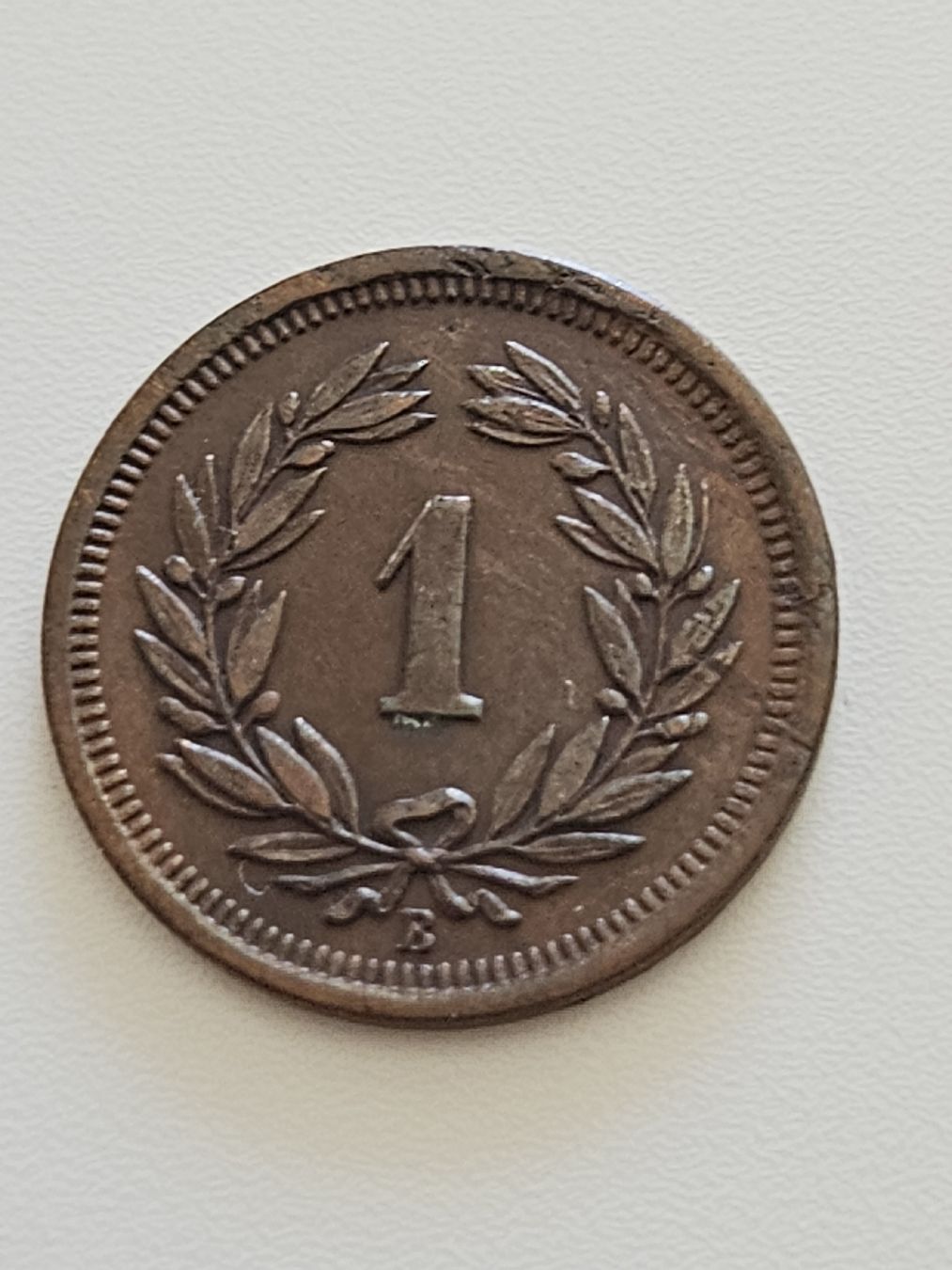 Tutti le monete: 1 Rappen 1894 – Usato da Pfäffikon ZH venduto da Melibol 1