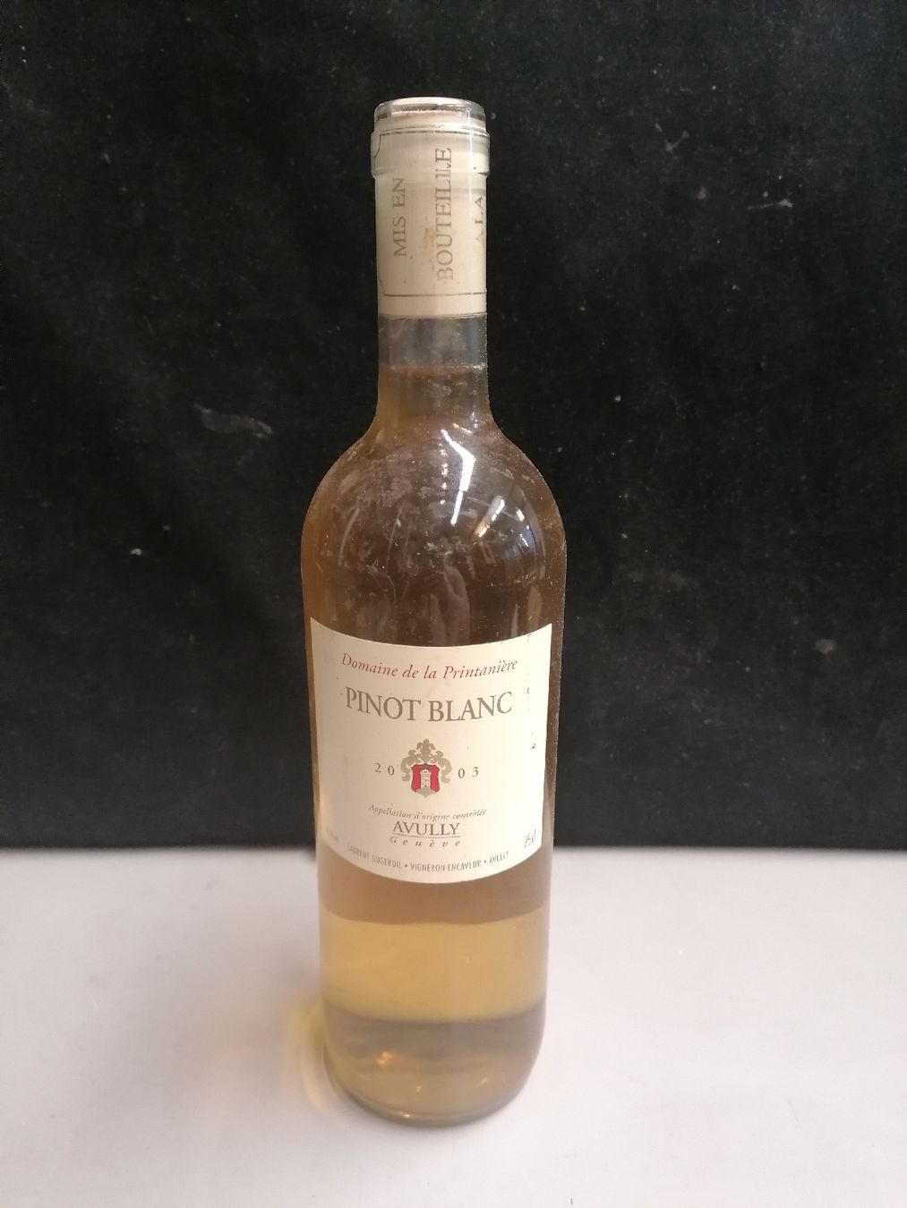 Vino: PINOT BLANC 2003 – Nuovo (secondo la descrizione) da Genève venduto da Leboucheoreilles