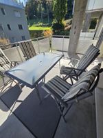 Garten/Balkon Möbel - Tisch mit 4 Stühlen