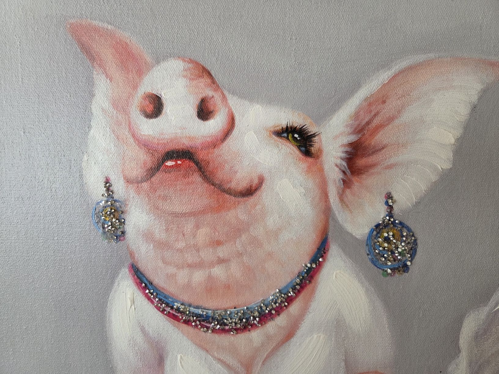 Dipinti: Ölgemālde Schwein – Usato da Bühler venduto da ros_5qfr 1