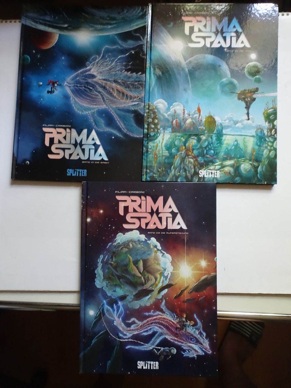 Comics: Prima Spatia Comics Band 1-3 von Spltter – Gebraucht aus Schönenwerd von schnitzunddrunter