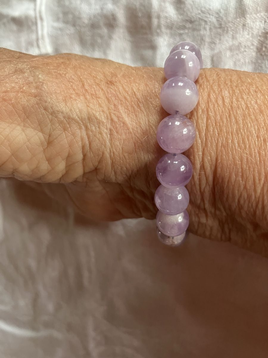 Bracciali & Braccialetti: Armband aus Amethystkugeln – Usato da Bassersdorf venduto da groovygremlin