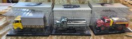 Modellautos IFA LKW-Set 3 Stück, neuwertig,