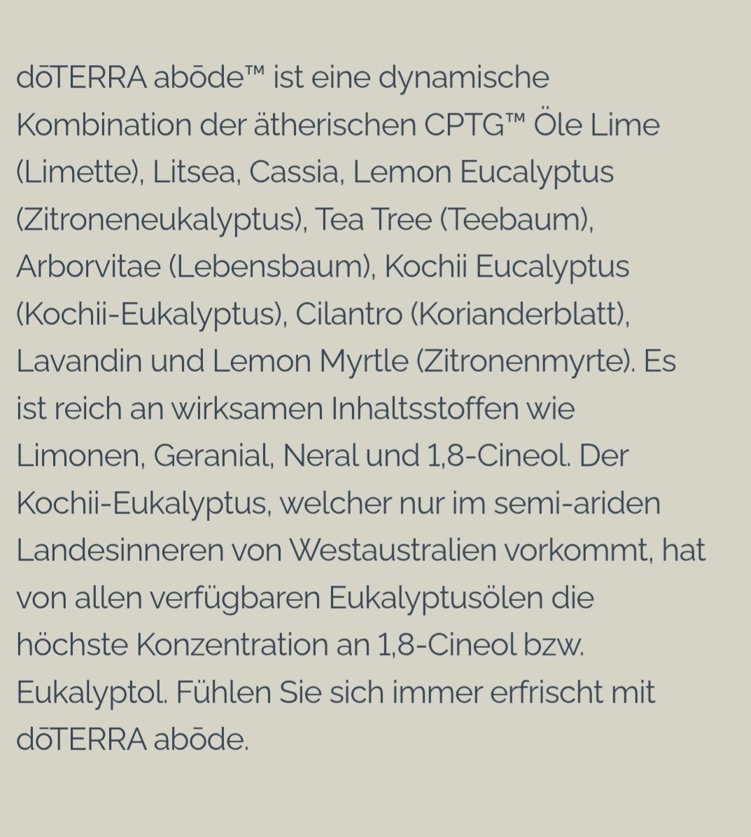 Doterra Ätherische Öle: Dõterra adobe – Neu und originalverpackt aus Lyss von Infinia 1