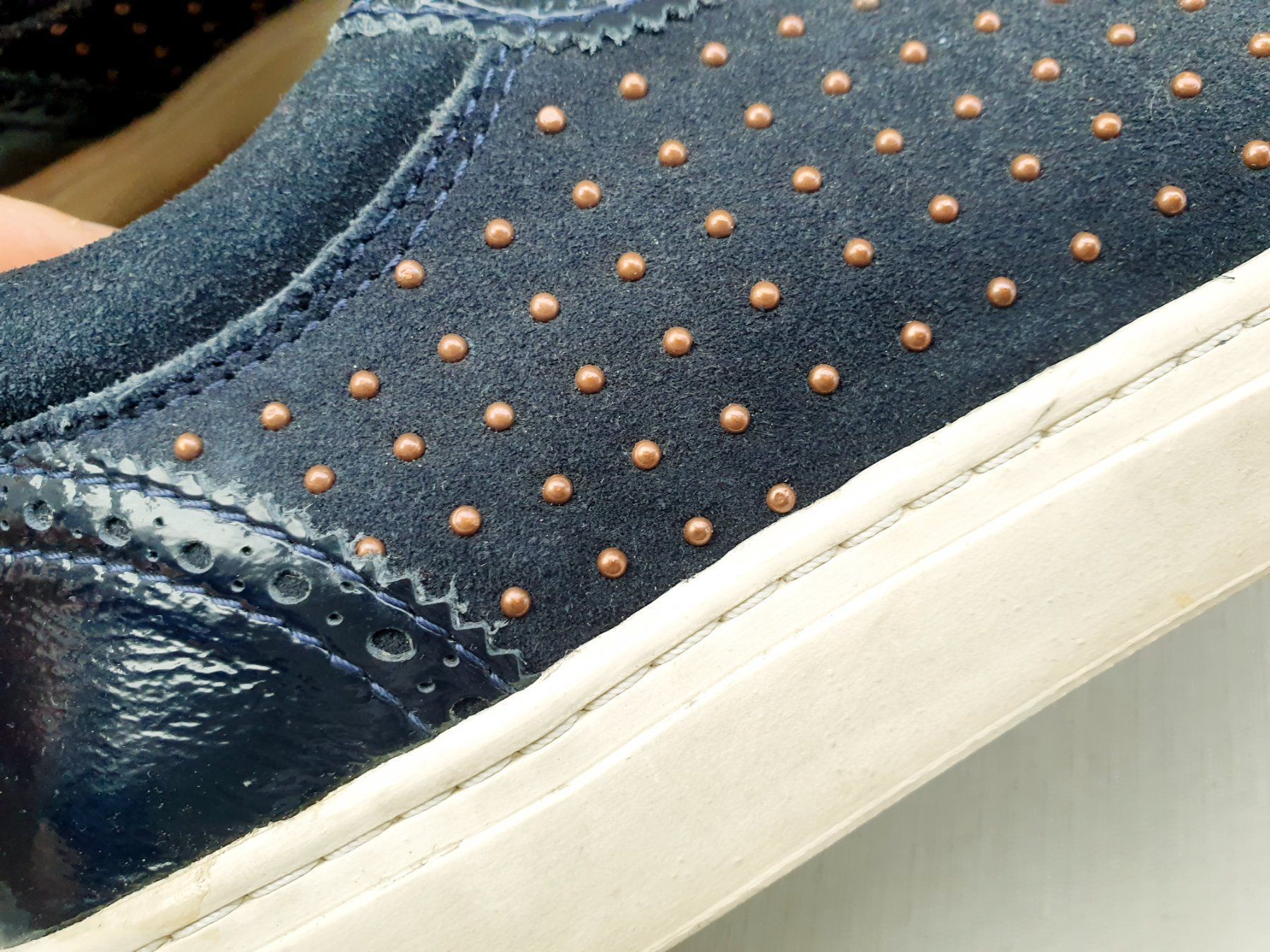 Navyboot Damenschuhe: NAVYBOOT SNEAKER SCHUHE BLAU ECHT LEDER 35 HALBSCHUH TOP – Gebraucht aus Elsau von the-colorful-side 6