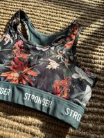 Stronger Sport BH Sport Bra, Jungle Boho Blumenmuster - S