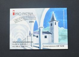 2005 Pro Patria Markenheftchen **