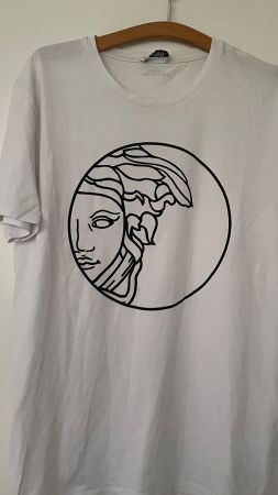 Versace T-Shirt Herren weiss Grösse L