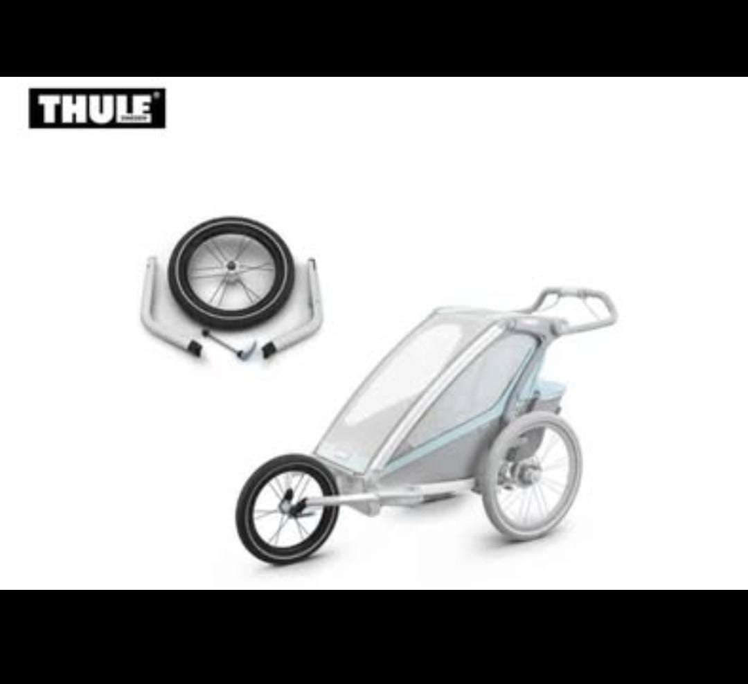 Thule Anhänger: Thule Jogging-Rad-Set 2 Plätzer – Gebraucht aus Oltingen von kar_pw9l 1