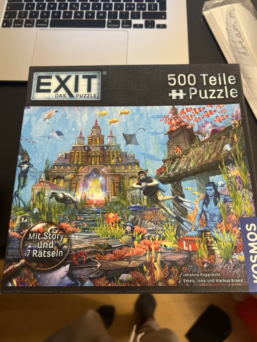 Puzzle: Exit Puzzle komplett – Usato da Toffen venduto da Vanessa_Germann