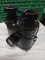 Stereoskop-Betrachter Vintage schwarz Metall gebraucht
