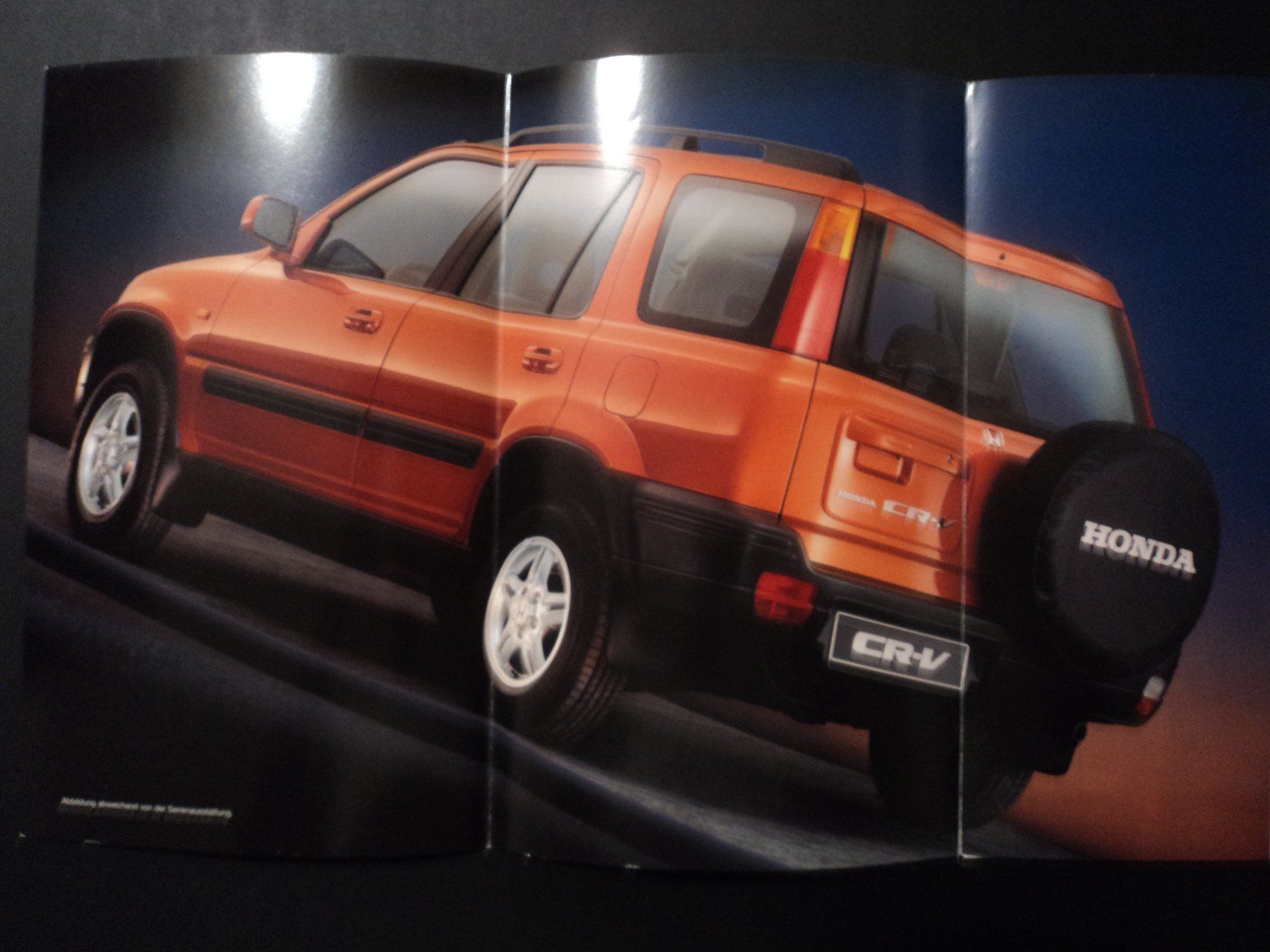 Honda Dokumente: Prospekt Honda CR-V 1997 – Gebraucht aus Schwarzenburg von modelCARama 1
