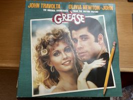 Grease Soundtrack Schallplatte 