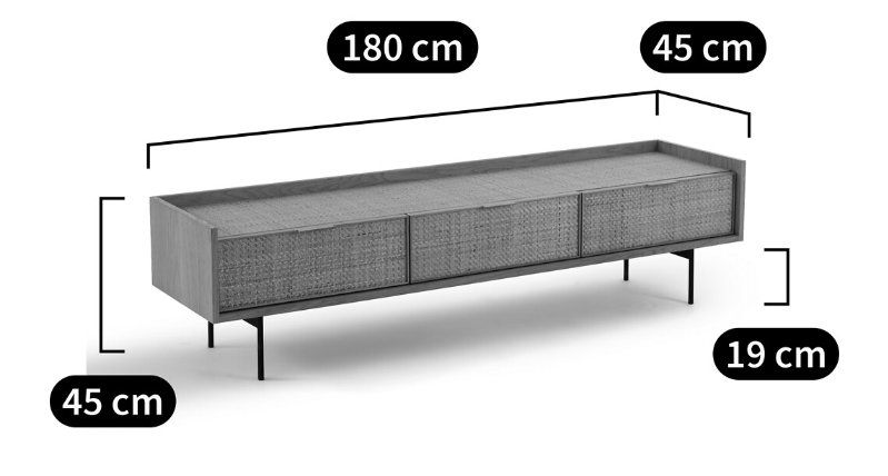 La Redoute Mobili TV: TV-Möbel im Boho-/Minimalismus-Stil – Usato da Regensdorf venduto da powerfull27 4