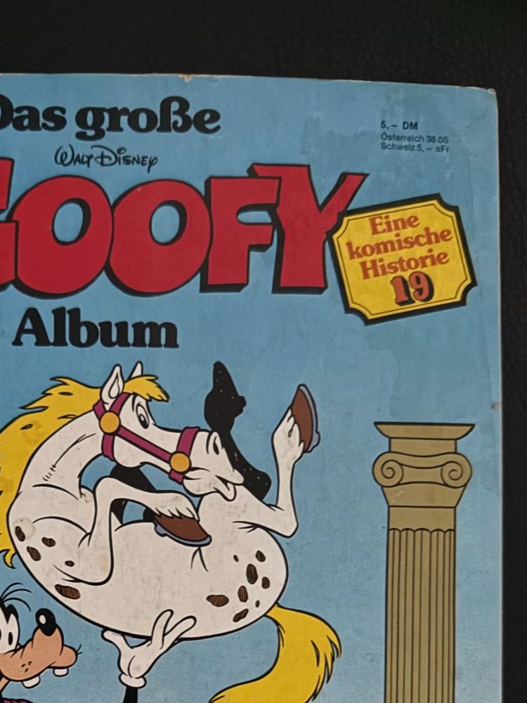 Fumetti: GOOFY  als  Herkules  Vintage 1983 – Usato da Subingen venduto da ArtBead 5