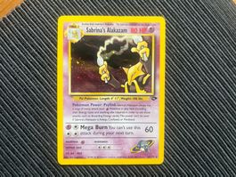 Pokemon Sabrina‘s Alakazam Holo Gym Challenge