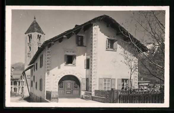 Ansichtskarten: Cresta-Celerina, Haus mit Rundbogen-Eing – Gebraucht aus Berlin von bartko-reher
