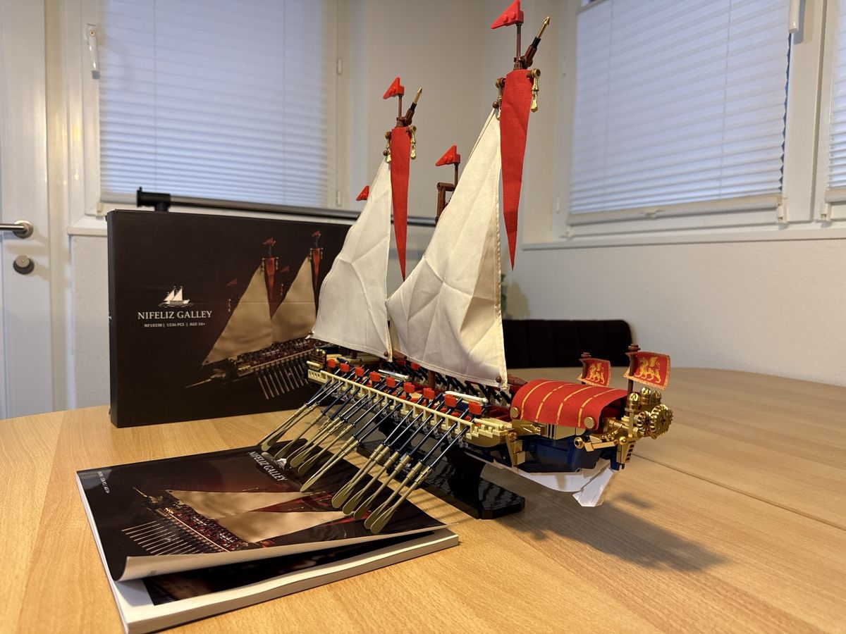 Kit di costruzioni: Nifeliz Galley Modellschiff 1536 Teile – Usato da Nidfurn venduto da sugl87 1