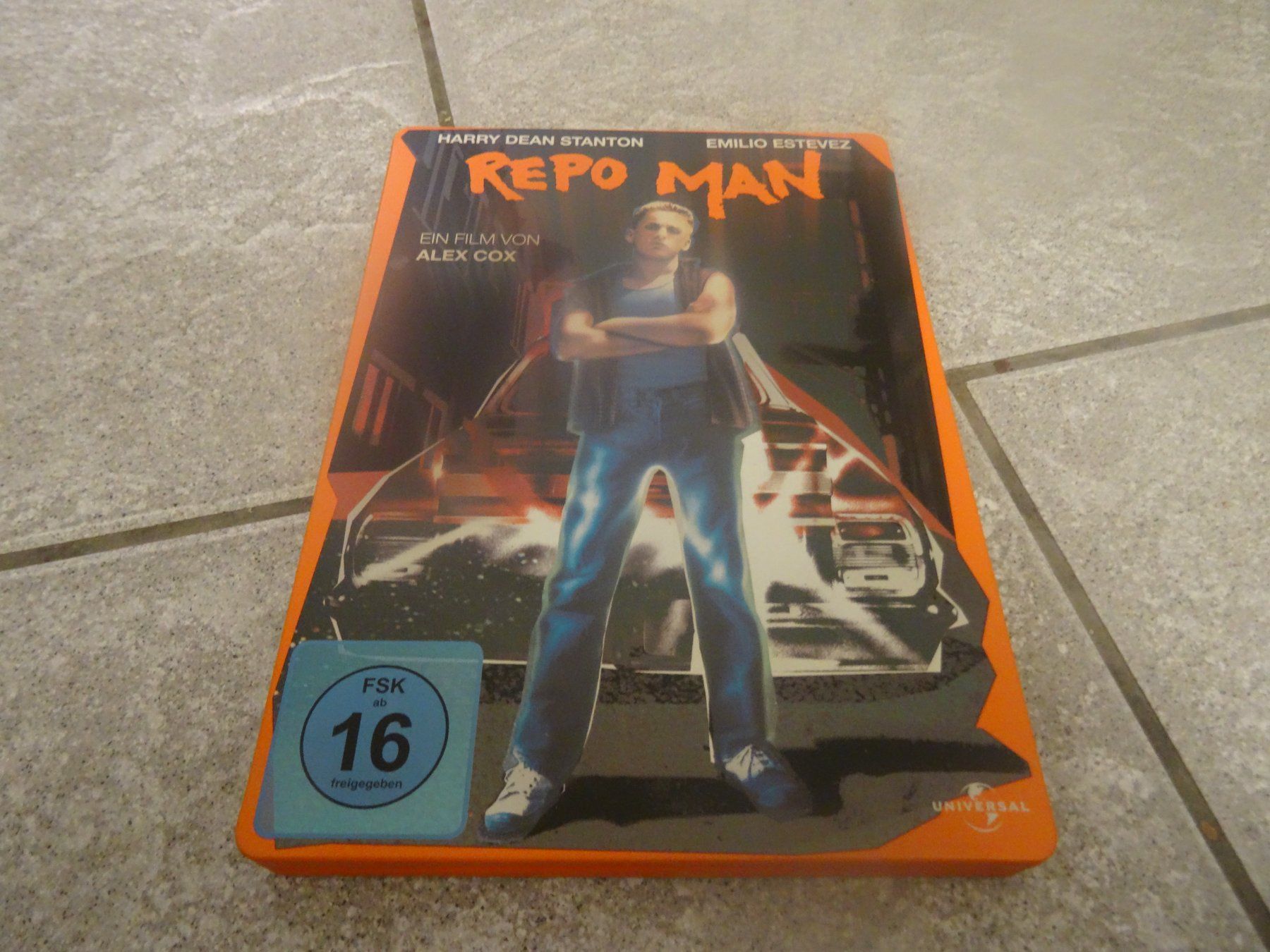 Alle DVDs: DVD Repo Man STEELBOOK – Gebraucht aus Olten von Disc-Verkauf