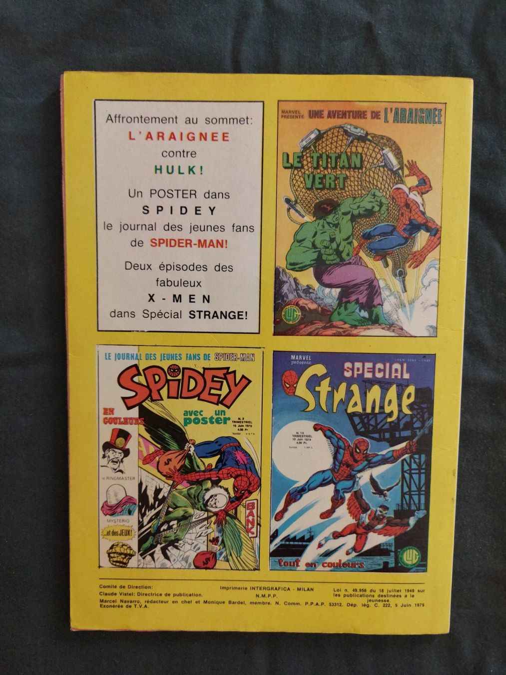 Fumetti: Strange No 114 juin 1979 TBE – Usato da Genève venduto da Blu_BD 1