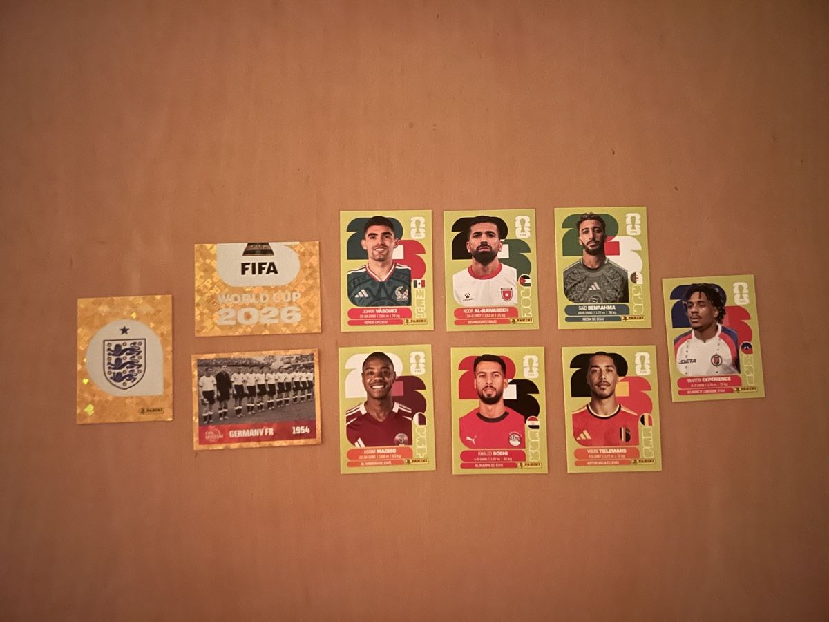 Panini Carte collezionabili: Panini WM 2026 10 Sticker – Nuovo (secondo la descrizione) da Zürich venduto da tan_br5w