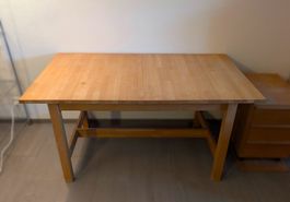 Massivholztisch Birke – ausziehbar (150-205 cm) – Gratis