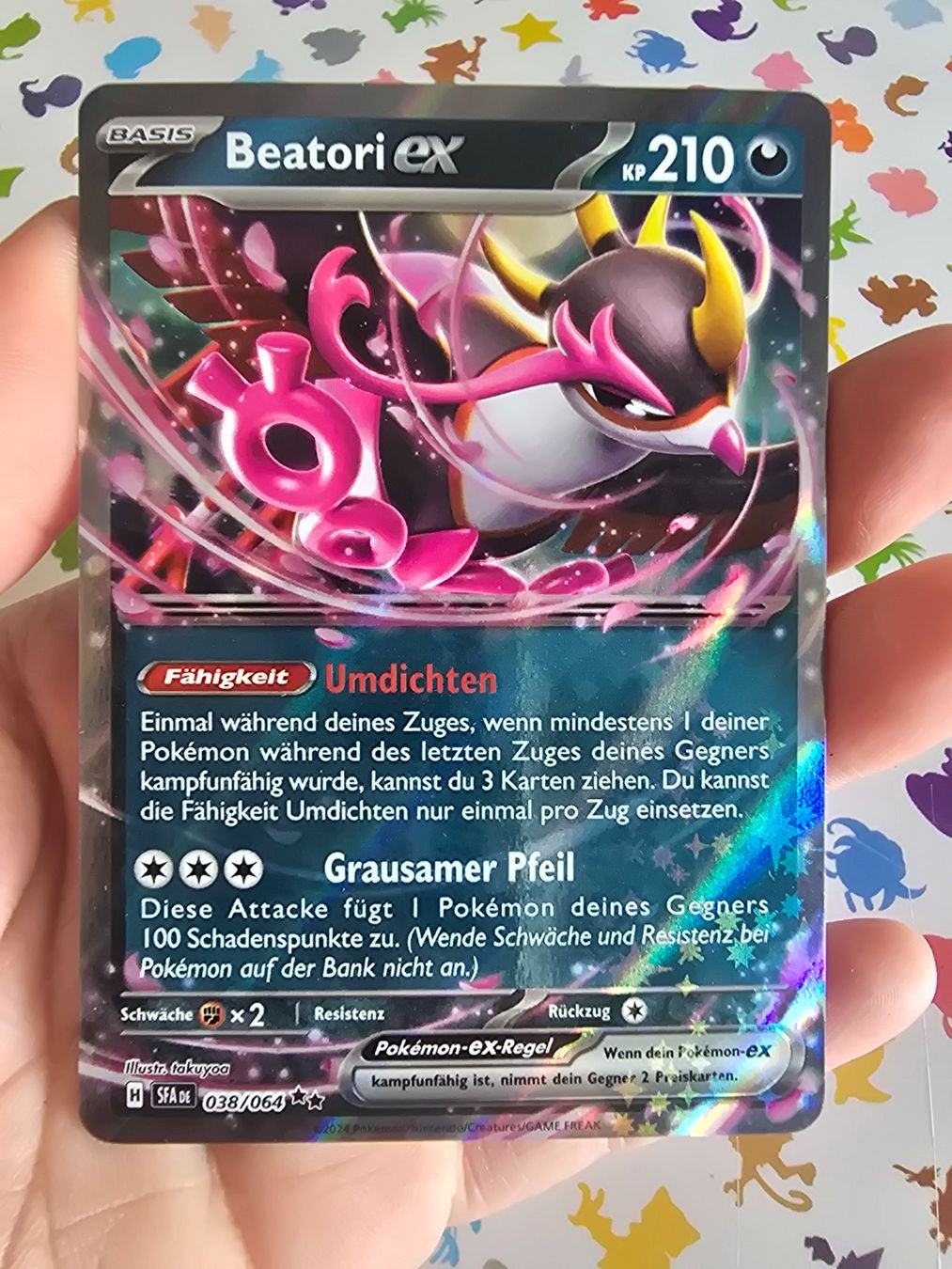 Pokémon Cartes à collectionner: Pokemon, Beatori ex, 038/064,DE – Neuf (Voir description) à Pfäffikon SZ par gmw_8nk9 1
