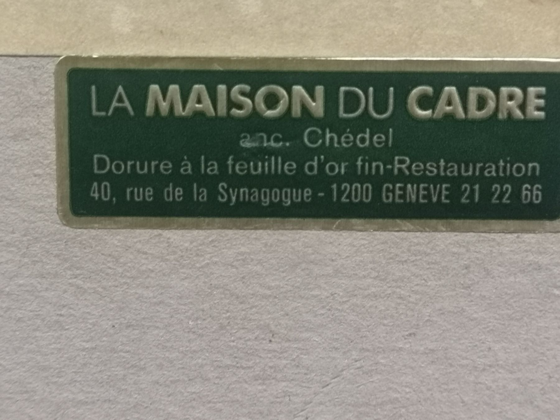 Dipinti: AQUARELLE SIGNÉE – Usato da Genève venduto da Qanil77 5