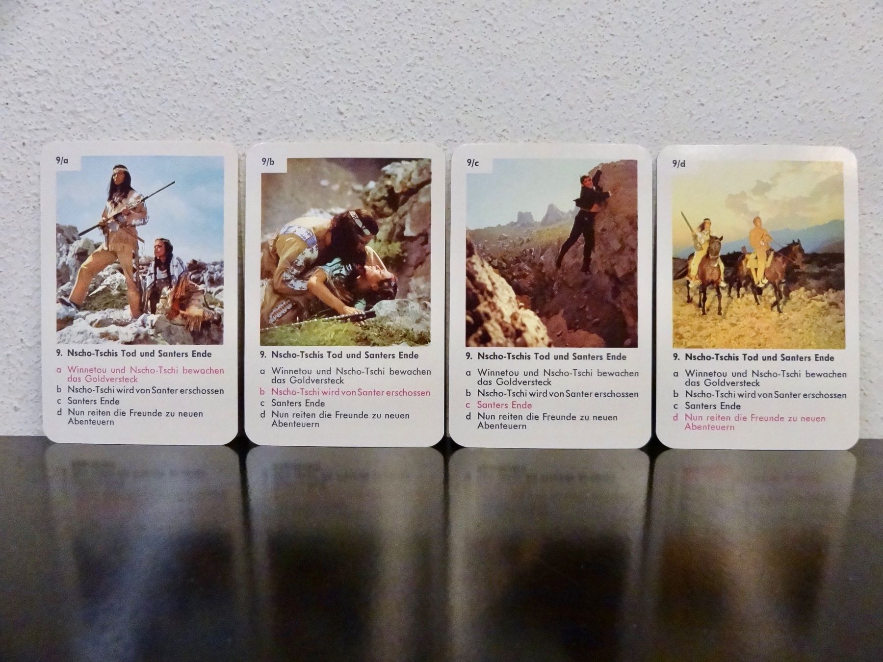 Giochi: schönes altes Quartett WINNETOU – Usato da Kerzers venduto da wisaundso 9